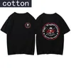 남자 T 셔츠 러시아 군사 특수 작전 Wagner Group Warrior Cotton Shirt For Man Streetwear 패턴 여름 o-넥 티 Top