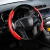 Steering Wheel Covers 2pair Protector Gift Anti Slip Women Man Cover Safe Driving Comfortable Carbon Fiber Car Accessories Replacement