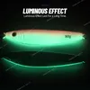 S Shape Micro Jigs 14g 28g 40g 60g 80g Lichtgevend Slow Fall Metal Jigging Lure Assist Twin Haken Zeevissen Lokken Tackle FishingVissen Lokt metaal langzaam jigging kunstaas