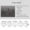 Sunglasses Frames Fashion Business Eyeglass For Men Half Rim Titanium Glasses Frame Without The Prescription RS-9009