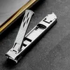 Nail Clippers Stainless Steel Foldable Hand Toe Cutter Double Head Trimmer Silver Tool 230417