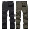 Neue elastische Herren-Wanderhose, Outdoor-Sport, Sommer, schnell trocknend, wasserdicht, abnehmbar, Camping, Trekking, Klettern, Cargohose, Camping-Wanderbekleidung