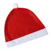 Confezione da 4 cuscini Copri poggiatesta per auto Copri protettori universali Goccia per cappello di Natale