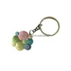 Party Favor Mignon Résine Bouton Forme Porte-clés Porte-clés Baby Shower Favors Et Cadeau Souvenir Za1168 Drop Delivery Home Garden Dhbki