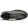 Kleding Schoenen Echt Leer Mannen Casual Luxe Designer Laceup Leisure Merk Italiaanse Mocassins Chaussure Homme 231117