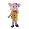 Halloween schattige olifantenmascotte kostuums voor volwassenen Circus kerstsalloween outfit Fancy Dress Suit