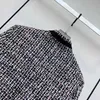 Giacche da donna firmate Giacca di marca firmata Moda autunno inverno di alta qualità Catene cappotto di tweed Cappotto per il tempo libero cardigan compleanno Regalo per la festa della mamma QOB7 2YR7