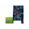 Car Stickers Arctic Blue Snow Camo Car Wrap With Air Release Gloss Matt Camouflage Ering Truck Boat Graphics Self Adhesive 152X30M 822 Dh0V4