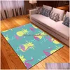 Tappeti per bambini Tappetini da gioco Tappeti Cartoon Flamingo Camera dei bambini Tappetino Comodino Flanella Area Rug Play Cling Grande casa Soggiorno Tappeto D Dhodk