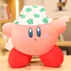 Atacado kirby luxh brinquedo fofo rosa kirby switch game ação figura