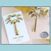 Party Favor Novelty Pineapple Flamingo Palm Beer Bottle Opener Wine Openers Barware Tool Anniversary Hawaii Beach Gift Drop Dhahe