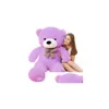 محشو بالحيوانات أفخم حجم الحياة Teddy Bear Toys 180cm NT Soft Baby Dolls Big Peluches هدية عيد الميلاد هدايا تسليم Dhsto
