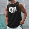 Hommes T-shirts Entraînement Courir Casual Débardeur Fitness Été Mode Singlet Séchage Rapide Gilet Vêtements Bodybuilding Chemise Sans Manches 230418