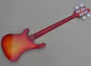 4 stringhe 22 tasti chitarra di basso elettrico con tastiera in palissandro dipinto astratto Offerta logo/colore personalizza