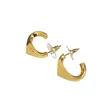 Designers Gold Triangle Earrings Stud For Women Pendant Earring Jewelry Fashion Ear Studs P Hoop Earring Woman Designer Earrings 2311183BF