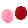 10PC boîtes à bijoux rose/rouge rose boîte à bijoux velours bague de mariage boîte collier présentoir bijoux emballage boîte-cadeau 231118