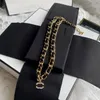 Luksusowy projekt naszyjnik 18-karatowe pozłacane naszyjniki ze stali nierdzewnej Choker łańcuszek wisiorek oświadczenie moda damska biżuteria ślubna moda