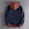 Men s hoodies tröjor 2023 Kangaroo Pocket Hooded Sweatshirt Men Harajuku Streetwear Pullover Hoodie Vintage Overdized Long Sleeve Zip Up 231117