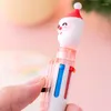 10/20pc Kawaii Christmas 10-color 6colos Cartoon 0.5mm Ball Pen Creativity Stationery Office School Writing Supplies