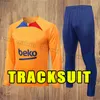 ANSU FATI PEDRI SOCCER TRACKSUITS 23 24 LEWANDOWSKI GAVI ADAMA FERRAN RAPHINHA 2023 2024 BARCELONAS F. DE JONG DEST TRACKSUITロングスリーブトレーニングデンベレ