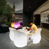 Deluxe Party Decoration LED świetliste Plum Blossom Table Table Balkon Balcony Active Casual Furniture KTV BAR Materiały