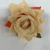 Decoratieve bloemen Velvet Roses Hoofd Valentijnsdag Geschenken Wedding Bridal Accessories Home Decor Diy Crafts Artificial