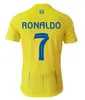 23 24 NEYMAR JR Al Nassr FC Ronaldo BENZEMA maglie da calcio Uomo Bambini KitAl Hilal Saudita uniforme CR7 ragazzi2023 2024 Maglia da calcio Tifosi Versione giocatore maglia Arabia Saudita