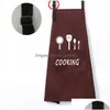 Küchenschürze Mti Farbe Mode Große Tasche Verstellbare Familie Koch Kochen Zuhause Backen Reinigungswerkzeuge Bib Art Schürzen Drop Del Dhgarden Dh29U