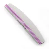 Nail Files High Quality 50pcsLot Gray Art Sanding 100180240 File Polish Buffing Boat Lime a Ongle Professional Manicure 230417