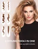 صداها الشعر Angenil Professional Ion Flat Creatling في واحد تقويمه و Curler 2 1 Twist Voltage Twist Irons 231113