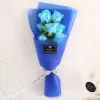 Creative 7 petits bouquets de fleur de rose simulation fleur de savon pour le mariage Saint Valentin Fête des mères Cadeaux de la journée des enseignants NOUVEAU FY4466