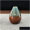 Vase Ceramic Flower Pot Vase Creative Delice Festival Gifts Office Porcelain Home Table Decor装飾飾りミニドロップ配信ホームGardDh8ox