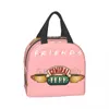 Kühlakkus, isothermische Taschen, klassische TV-Show, Central Perk Friends, Lunchtasche, Kühlbox, isolierte Box für Damen, Kinder, Schule, Arbeit, Picknick, Lebensmittelaufbewahrung 231117