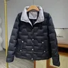 Women's Down Parkas JanVeny Autumn Winter Stand Collar Lätt pressad lim pufferjacka Kvinnor Värme Löst anka ner Short Coat 231117