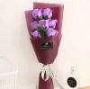 Creative 7 petits bouquets de fleur de rose simulation fleur de savon pour le mariage Saint Valentin Fête des mères Cadeaux de la journée des enseignants NOUVEAU FY4466