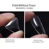 Unghie finte Beautilux Express Soak Off Soft Traceless Gel Tips Press On DIY Nail Art Fake Full Cover Capsule americane 552 pezzi 230418