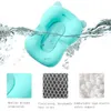 Bathing Tubs Seats Non-slip Bath Mat Tub Baby Shower Portable Air Mattress Comfort Pad Cute Wind Newborn Bathroom Safety Products P230417