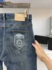 Jeans de créateur de luxe déchirés en détresse pour hommes ~ US TAILLE 29-38 jeans ~ beaux hommes slim moto moto biker causal denim pantalon hip hop jeans