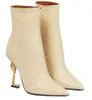 Mit Box Brandneue Sexy Stiefel Schuhe Frau Hochzeit Brautschuhe Schuhe mit hohen Absätzen Winterstiefel Mode Mode Einzelpumpen High Heel