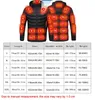 Men's Vests Men 21 Areas Heated Jacket USB Electric Heating Vest For women Winter Outdoor Warm Thermal Coat Parka Jacket Cotton jacket 231118