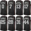 Print Basketball Bojan Bogdanovic Jerseys 44 City Alec Burks 14 Ausar Thompson 9 Joe Harris 31 Marcus Sasser 25 Kevin Knox II 24 Statement Custom Name Number Men Kids