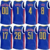 Basketbal afdrukken Dillon Brooks Jersey 9 City Cam Whitmore 7 Tari Eason 17 Amen Thompson 1 JaeSean Tate 8 Reggie Bullock 25 Fred VanVleet 5 Statement Shirt Heren Kinderen