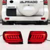 1 Para LED Tylne światła dla Toyota Land Cruiser Prado LC120 FJ120 120 150 LC150 FJ150 GRJ150 2010 - 2020 Odbadanie Brutującego lampka zderzaka