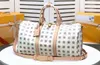 dapu designer bag travel bag plaid letter design luggage bag short handbag registration bag three sizes large bag