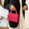 Sacs de soirée marque de luxe sacs à main pour femmes 2023 pochette en cuir brillant mode femmes sac carré main pochette femme épaule Messenger sac