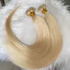 Jedwabisty prosty falisty 613 Nano Hair Extensions 50g/Lot Najlepiej sprzedający się peruwiański brazylijska malezyjska Indian 100% Remy Raw Virgin Human Hair