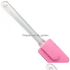 Cake Tool Sile Spata Bak Schraper Cream Butter Spatas Kookborstels 5 kleuren Huishoudelijke keukengerei Paskergereedschap Dro Dhgarden DHWCD