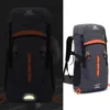 Backpack Mountaineering Bag Male 50L Waterproof and Breathable Outdoor Backpack Night Reflection Hiking Camping Outdoor Travel Bag 230419