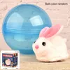 Toys de gato Bolas de hamster elétrico Rolling Toy Scroll Walk Little Animal For Children Gift Electronic Pet Hobbies B03E