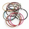 Bracelets de charme 2023 Mode Monocouche Tressé Bracelet En Cuir Hommes Femmes Fermoirs Magnétiques Pulseras Mâle Femelle Bijoux